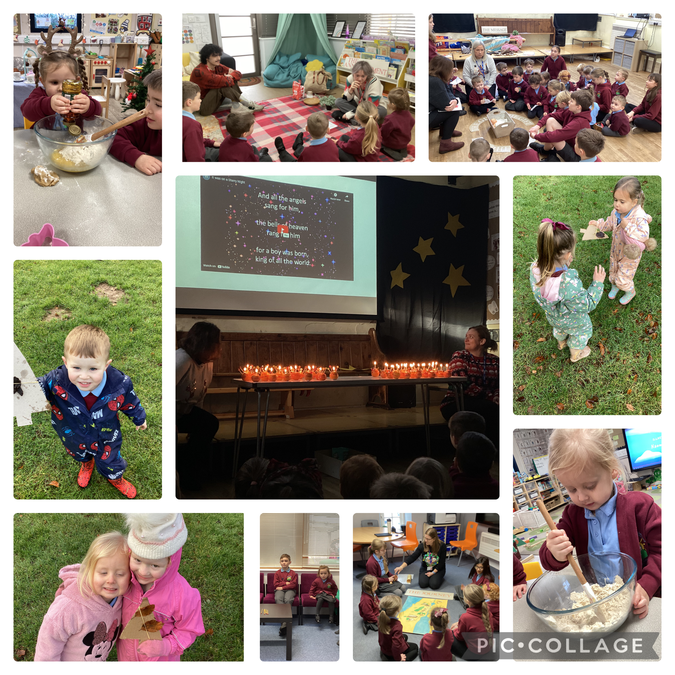 Nursery have had a busy couple of weeks preparing for Christmas. They have worked respectfully and have thought about the meaning behind the Christmas story. Da iawn bawb! 